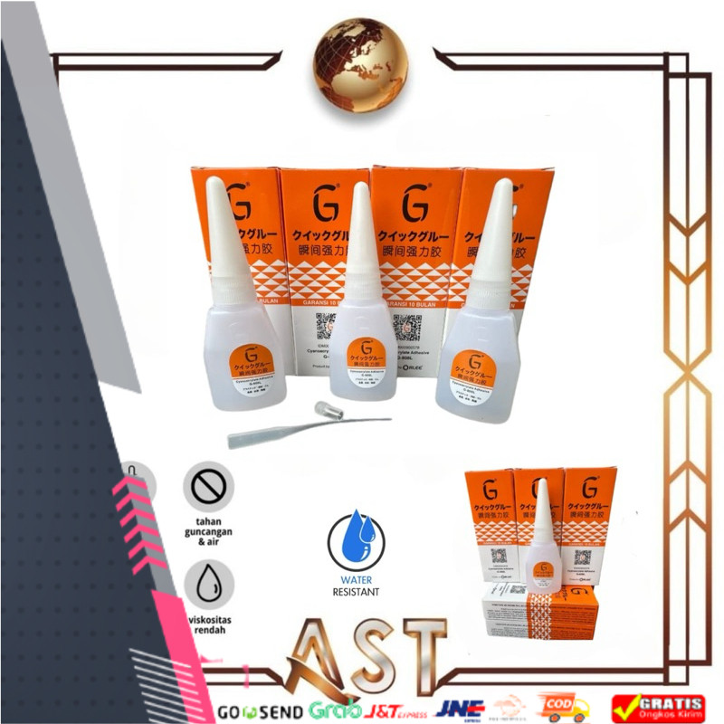 

new Lem G Korea Original 100% Lem Setan Ori Cair Super Glue Barcode