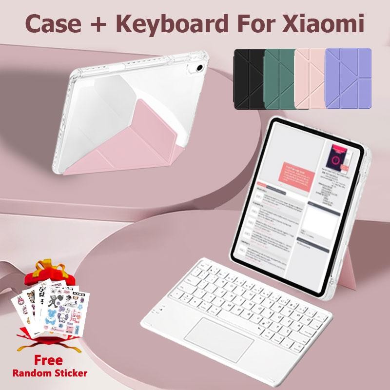 Wireless Keyboard Magnetic Case For Xiaomi 6/6 Pro Xiaomi Pad 5/5Pro Xiaomi Pad 7/7Pro Smart Cover C