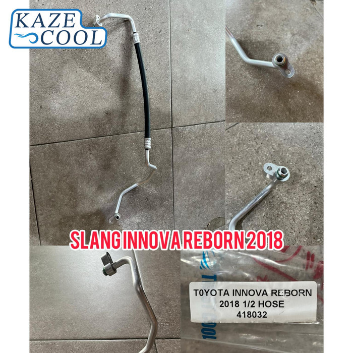 Selang Pipa Aluminium Fitting 1/2 AC Mobil Innova Reborn Diesel 2018