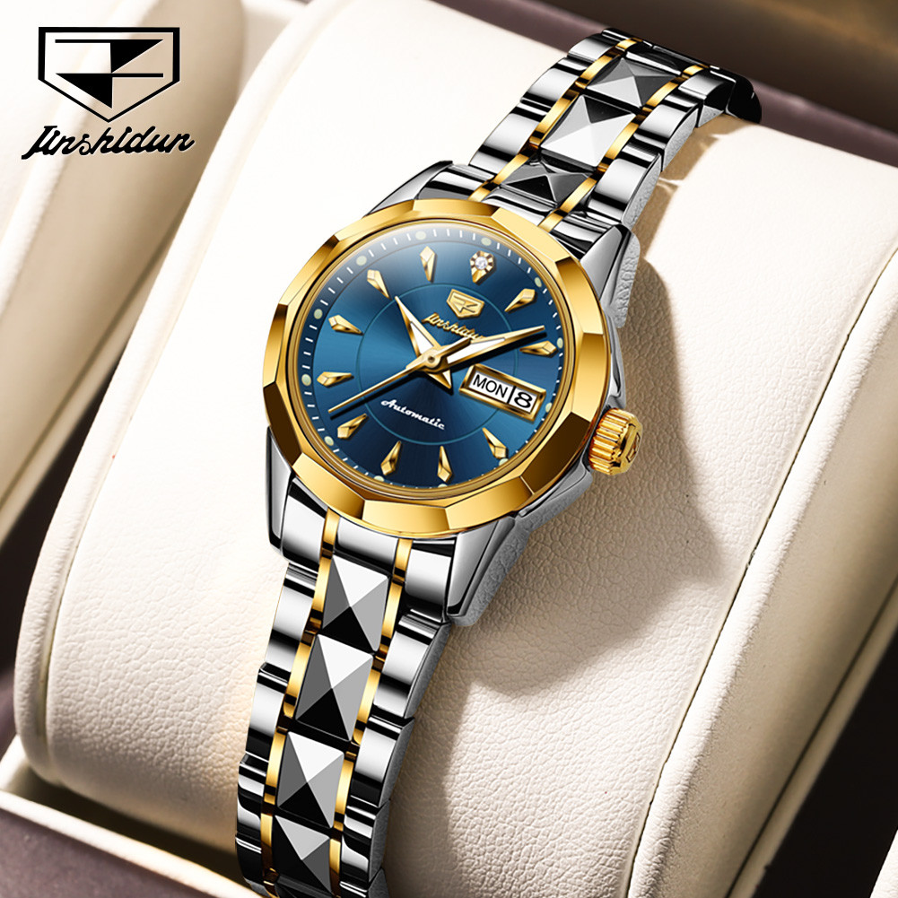 JSDUN Fashion Trend Design Watch for Women Original Waterproof Lady Wrist Watch Fashion Luxury Autom