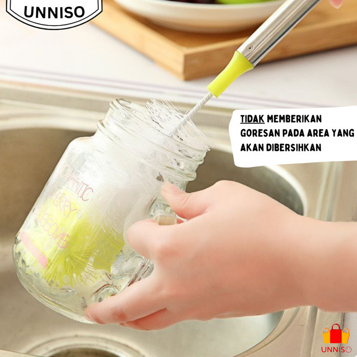 Sikat Botol Minum / Sikat Panjang Botol Minum / Sikat Pembersih Botol