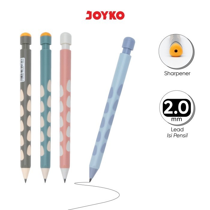 Mechanical Pencil Pensil Mekanik Joyko MP-63 2.0 mm - Joyko Pensil Mekanik 2.0 mm