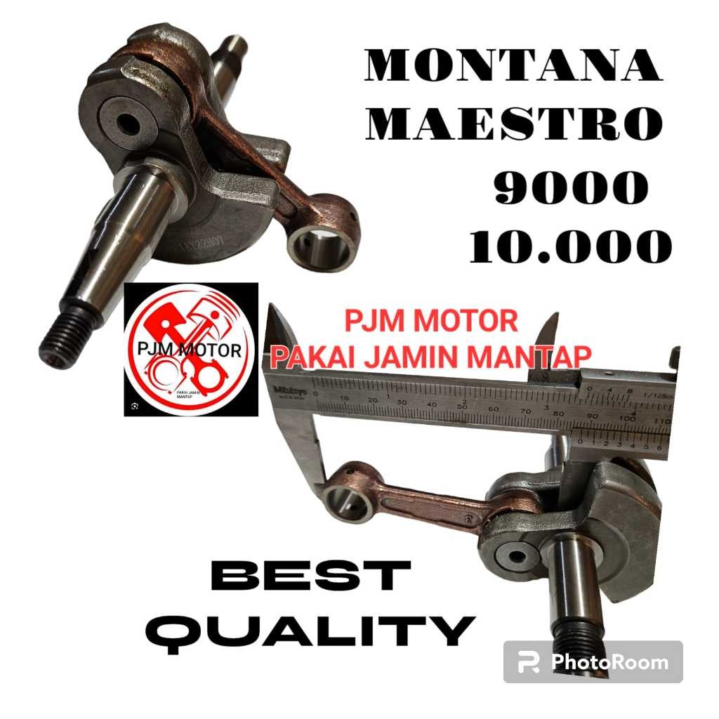 

MT9000 Crankshaft kruk as kro as mesin chainsaw senso sinso MT1000 montana mestro hasqvarna 365 amplas