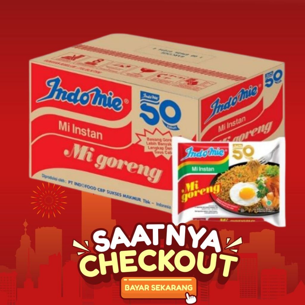 

INDOMIE GORENG SPESIAL ORIGINAL 1 DUS ISI 40PCS