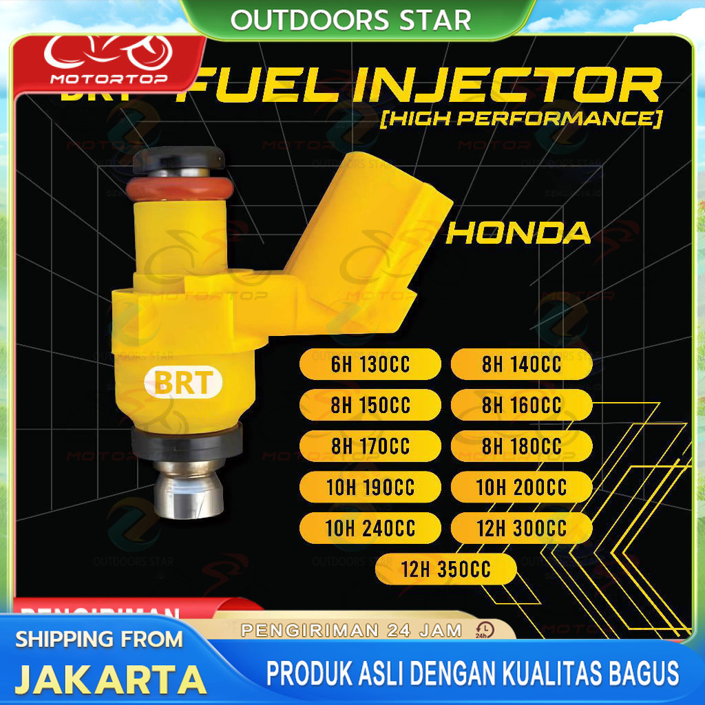 Injektor HONDA CPO BRT Racing PCX Beat Vario 110 125 150 160 CB150 CBR Sonic Supra GTR Genio Scoopy 