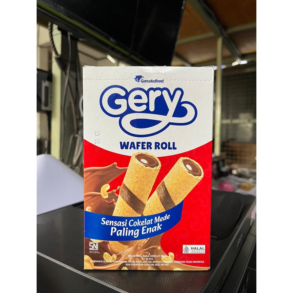 

Nycyta Home [300Gram] S166 [Win8 Box] Gery Wafer Roll Coklat Mede Box Isi 20 Pcs Tbc