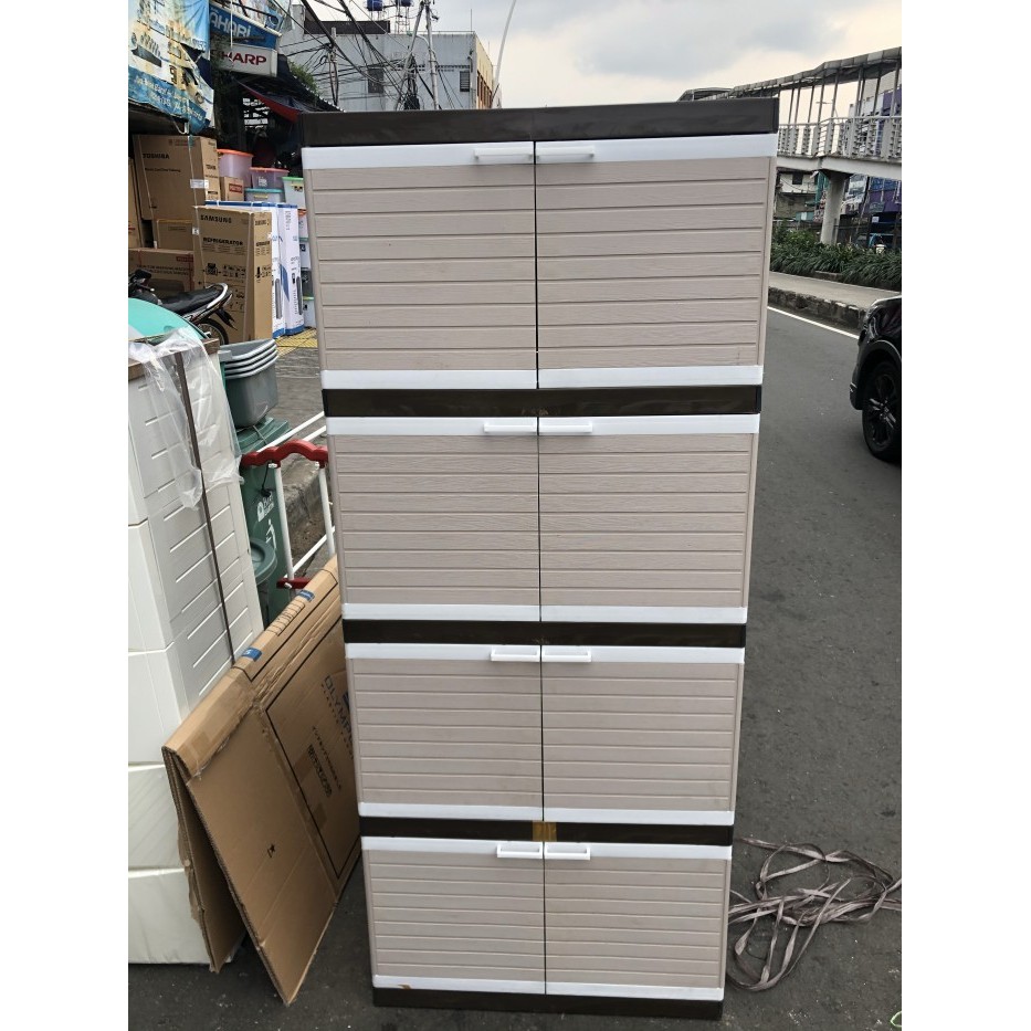 Lemari Plasti Jumbo Club 4 Susun - Susun 5