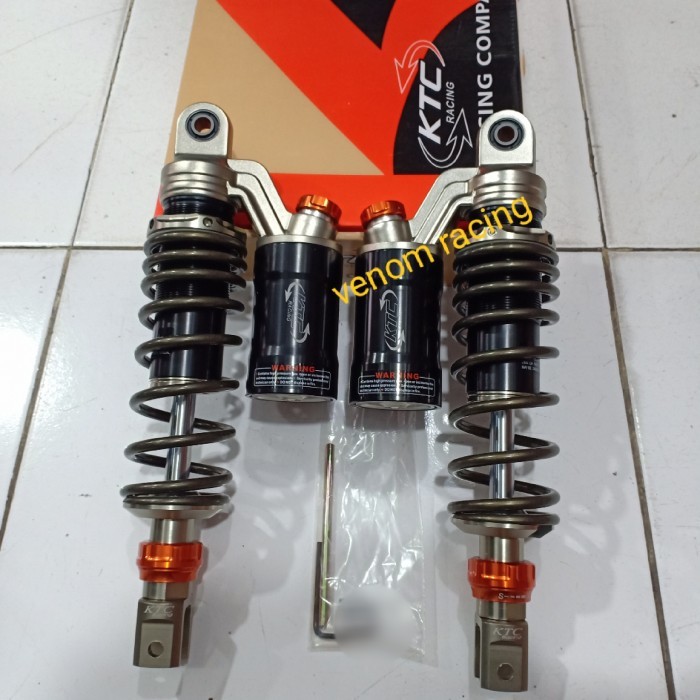 shock absorber ktc extreme aerox 155 305mm/ shock ktc racing aerox 155 - black as gold