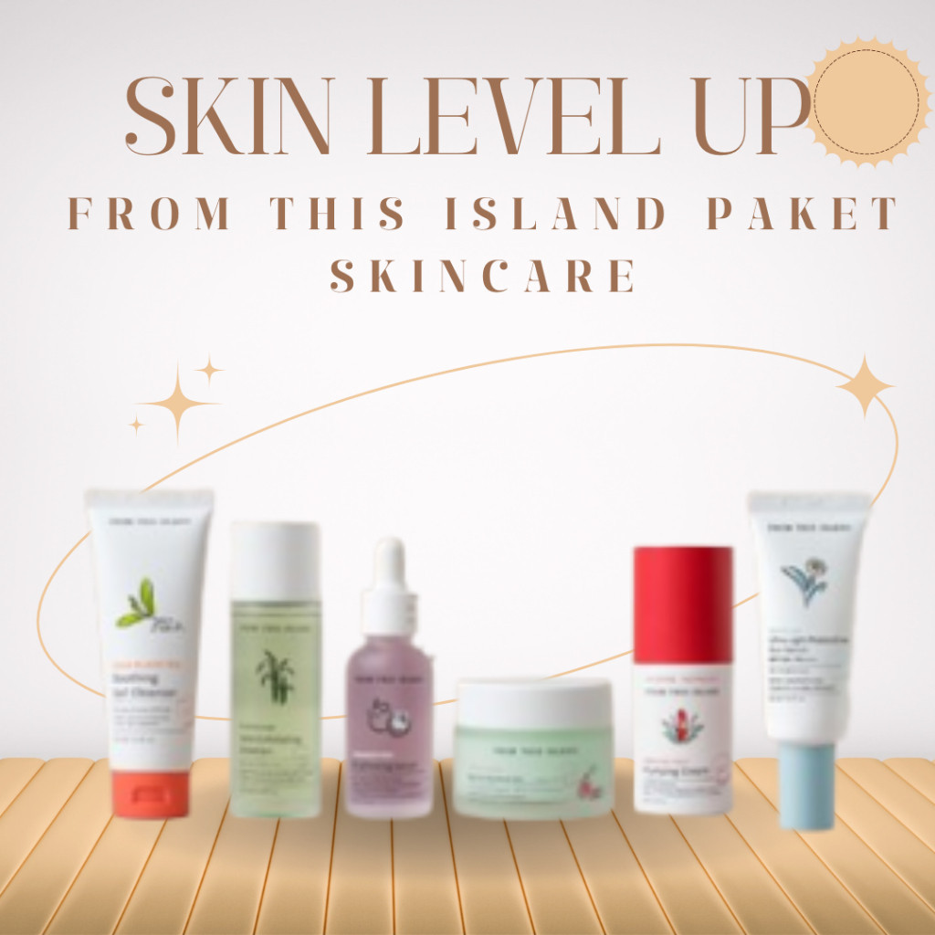 From This Island Paket Skincare by Maudy Ayunda Original 100% Java Soothing Cleanser Moisture Gel Ma