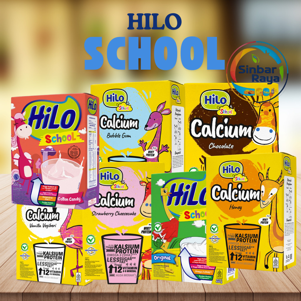 

Susu Hilo School Tinggi Calcium Dan Protein Peninggi Badan 500gr Rendah Gula