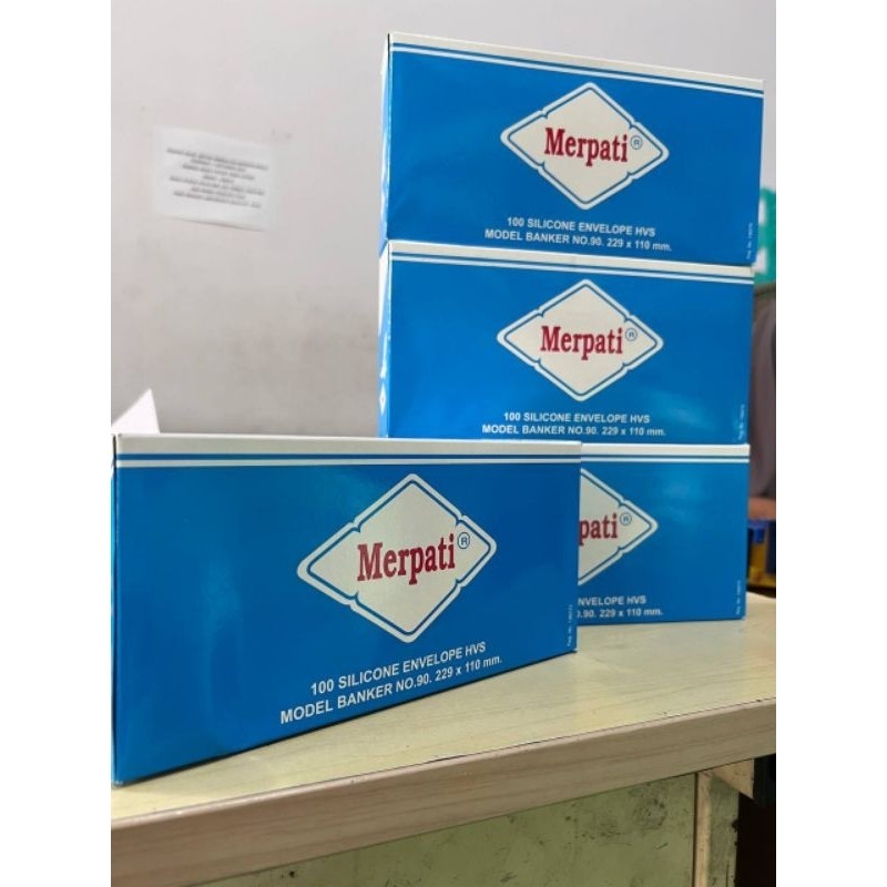 

1 Pack isi 100 lembar Amplop Merpati 229 x 110 mm