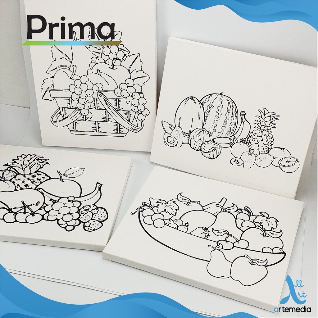 

Gramedia Surabaya - Prima Outlined 25x30cm Cotton Canvas SET 4