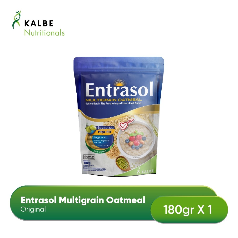 

[oddsolshop] pekanbaru/Entrasol Multigrain Oatmeal 180 gr