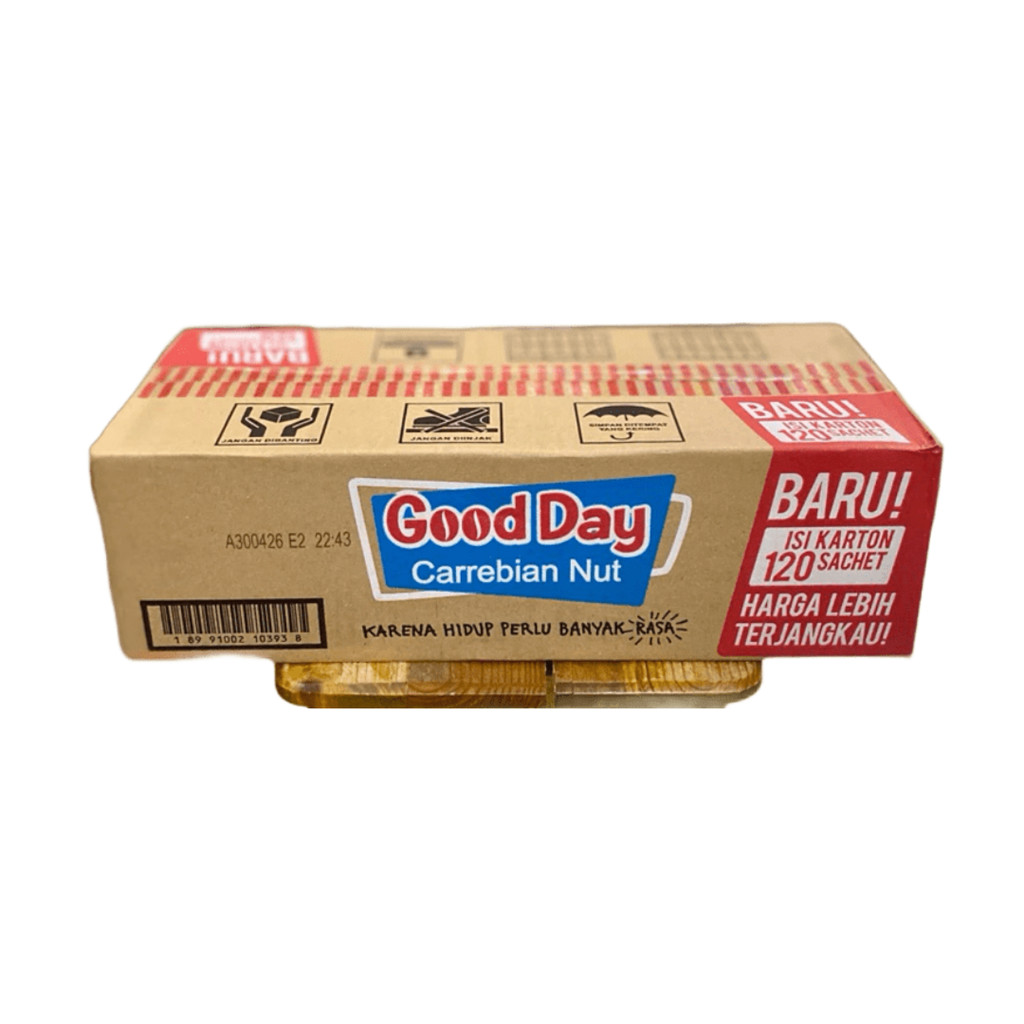 

Kopi Good Day Carrebian Nut 1 Karton (120 Sachet)