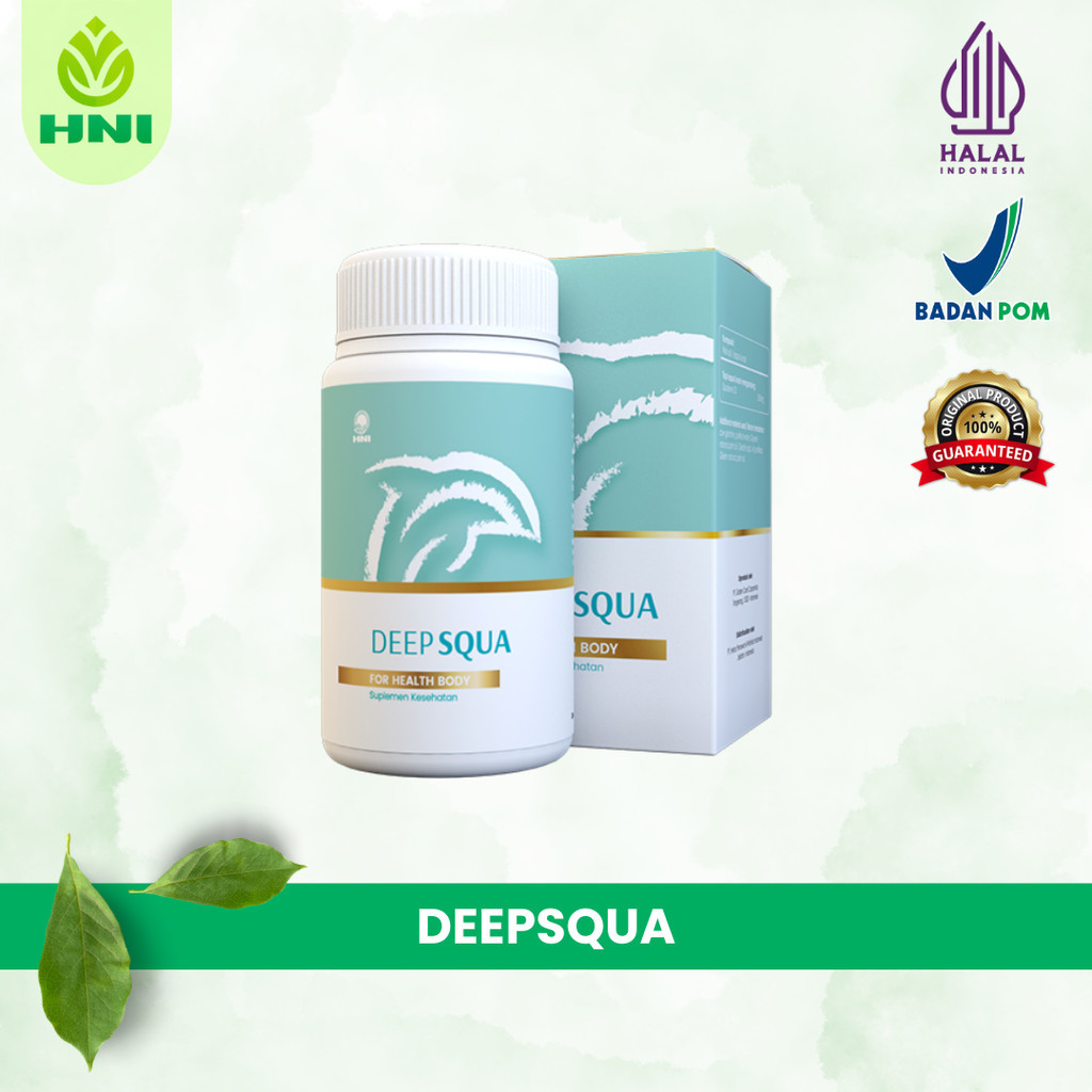 

DEEP SQUA Minyak Hati Ikan Hiu Asli | Bisa Bayar COD - HNI HPAI BPOM