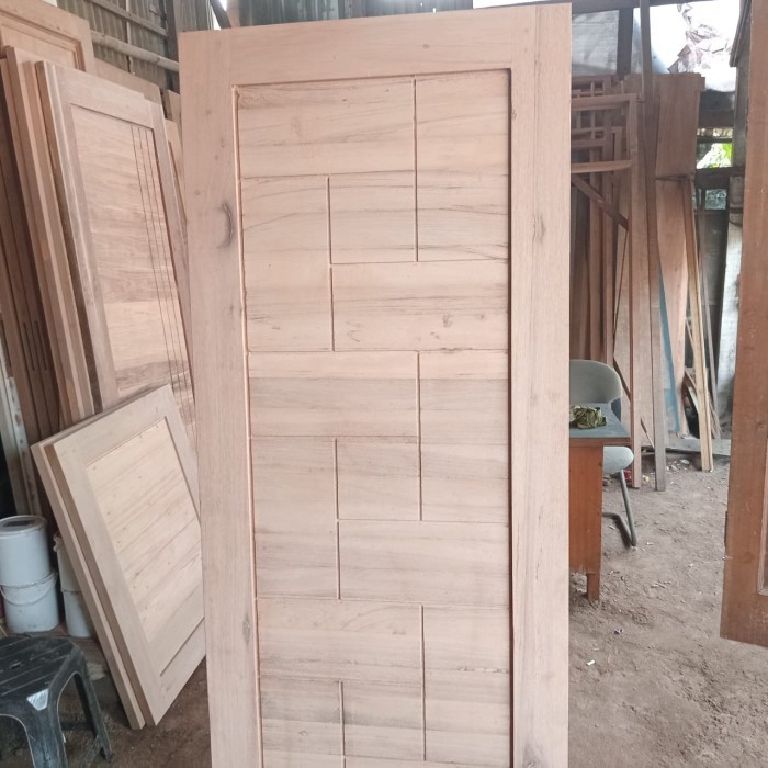 Daun Pintu Kayu Minimalis/Pintu Kayu Minimalis Modern