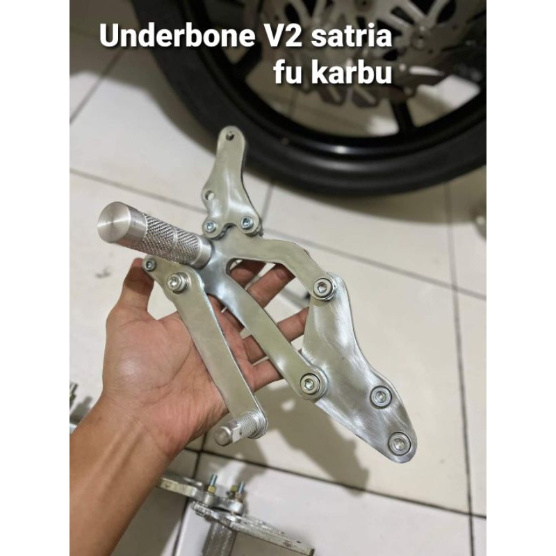 Underbone Satria Fu karbu footstep underbone satria fu fi injeksi model bpro underbone custom Satria