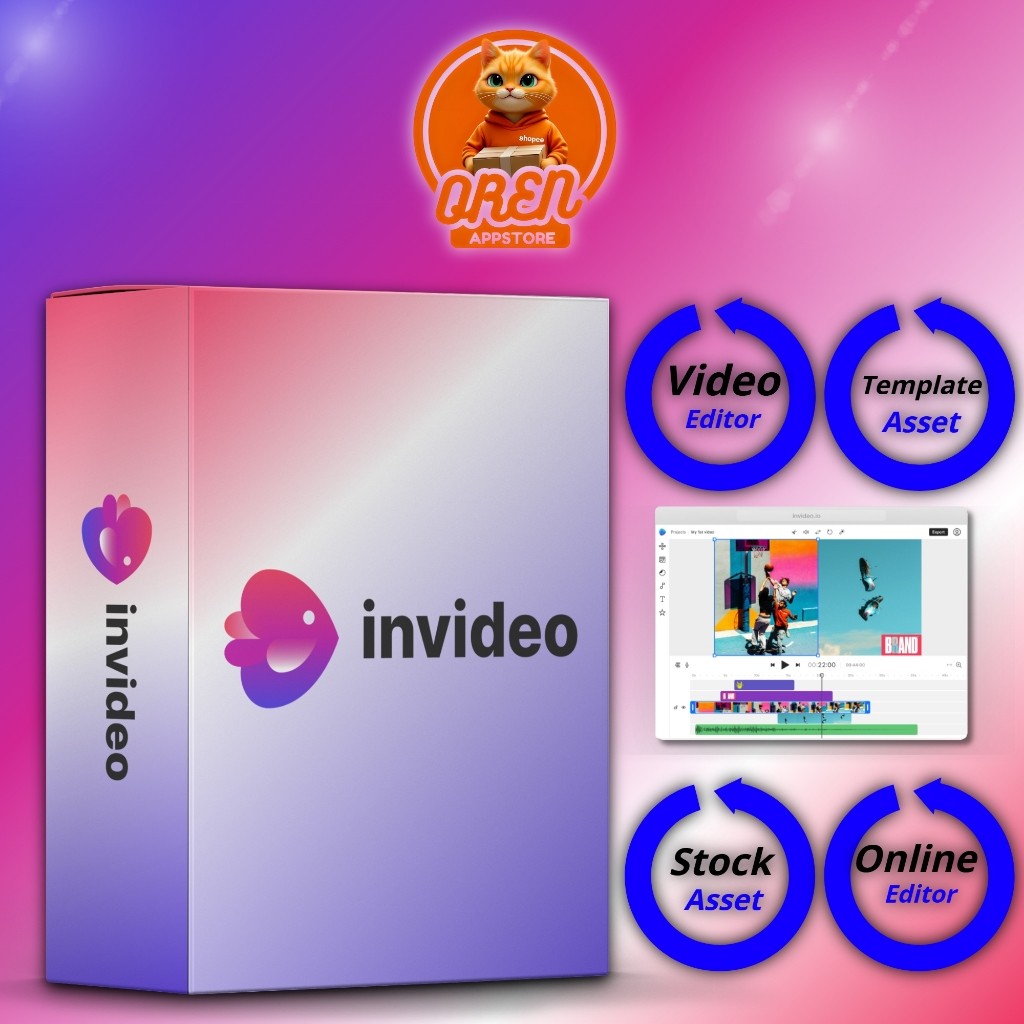 Invideo Studio | Video Editor | Template | Konten Kreator | Youtube | Youtuber