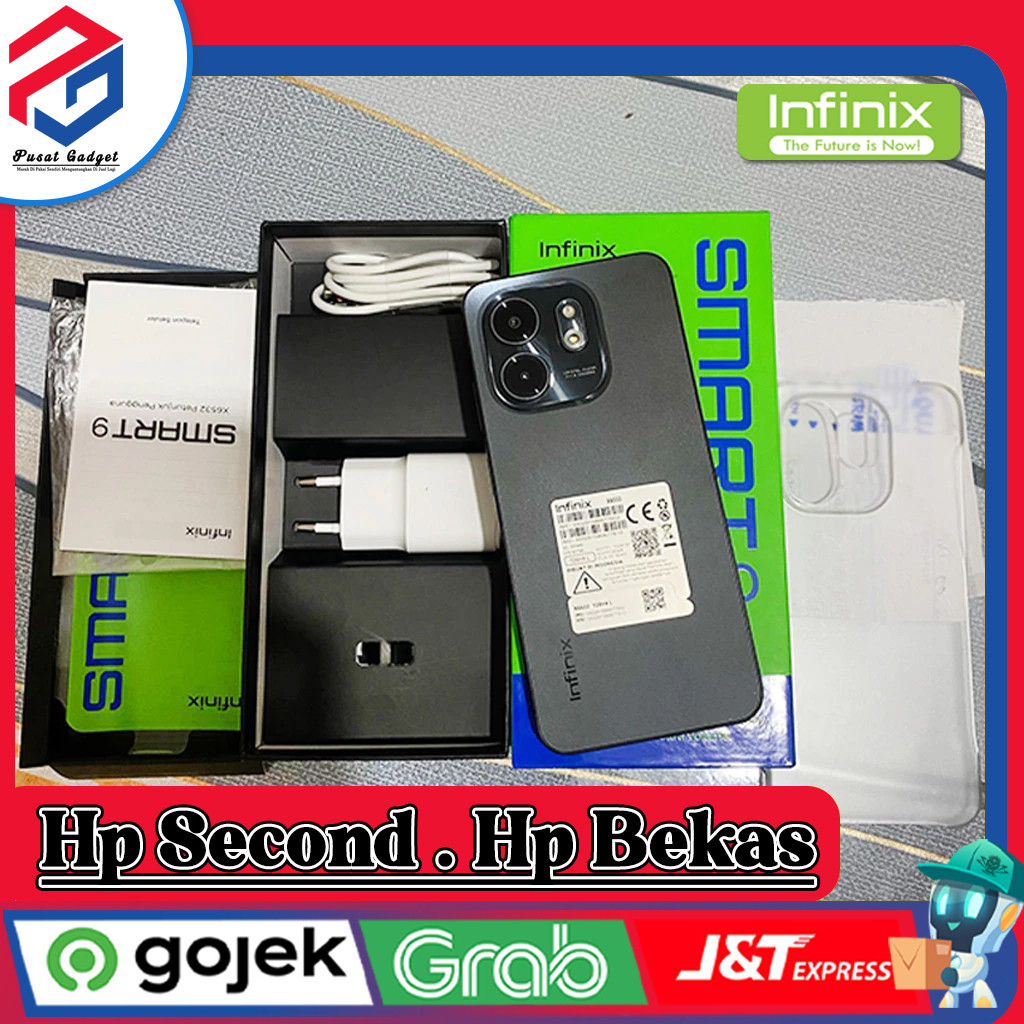 Infinix Smart 9 Ram 3/64GB | Ram 4/128GB Second  Grade A