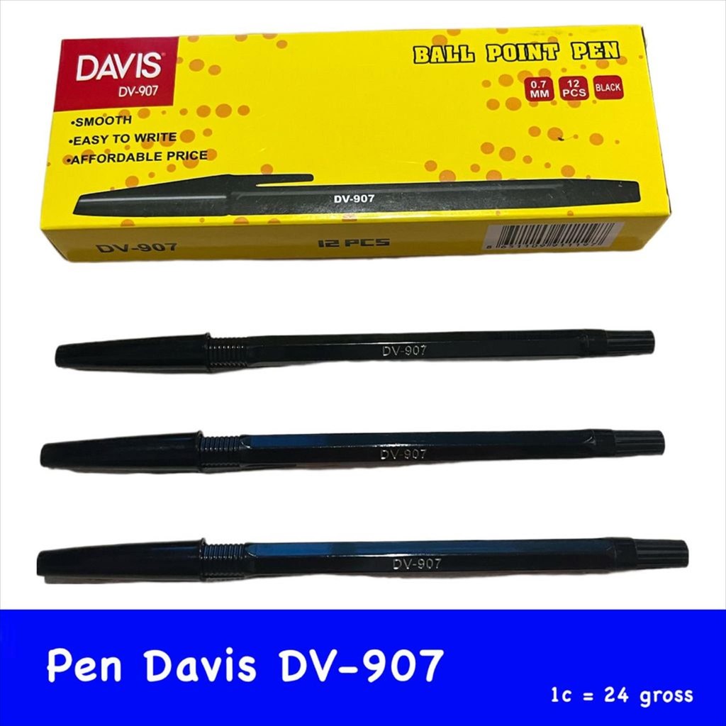 

[P] Ball Pen DV-907 Davis (12pcs)