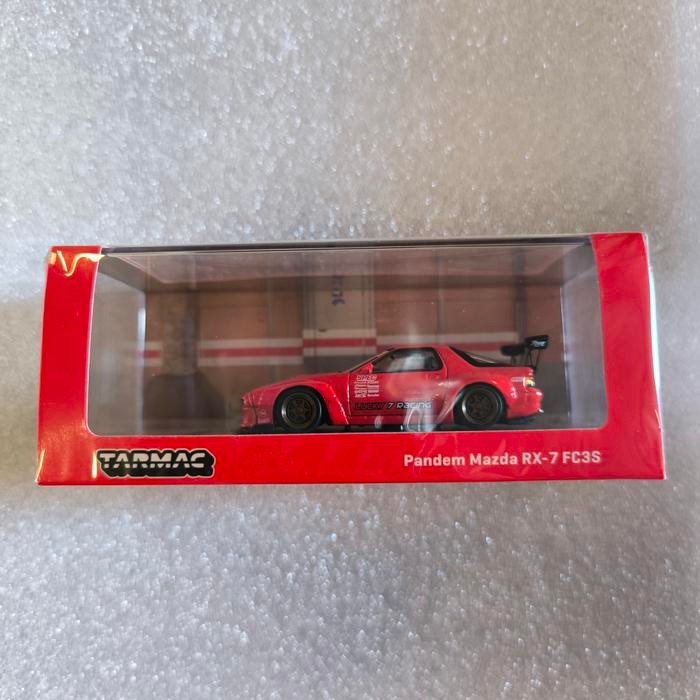 DIECAST TARMAC WORKS PANDEM MAZDA RX-7 FC3S RED