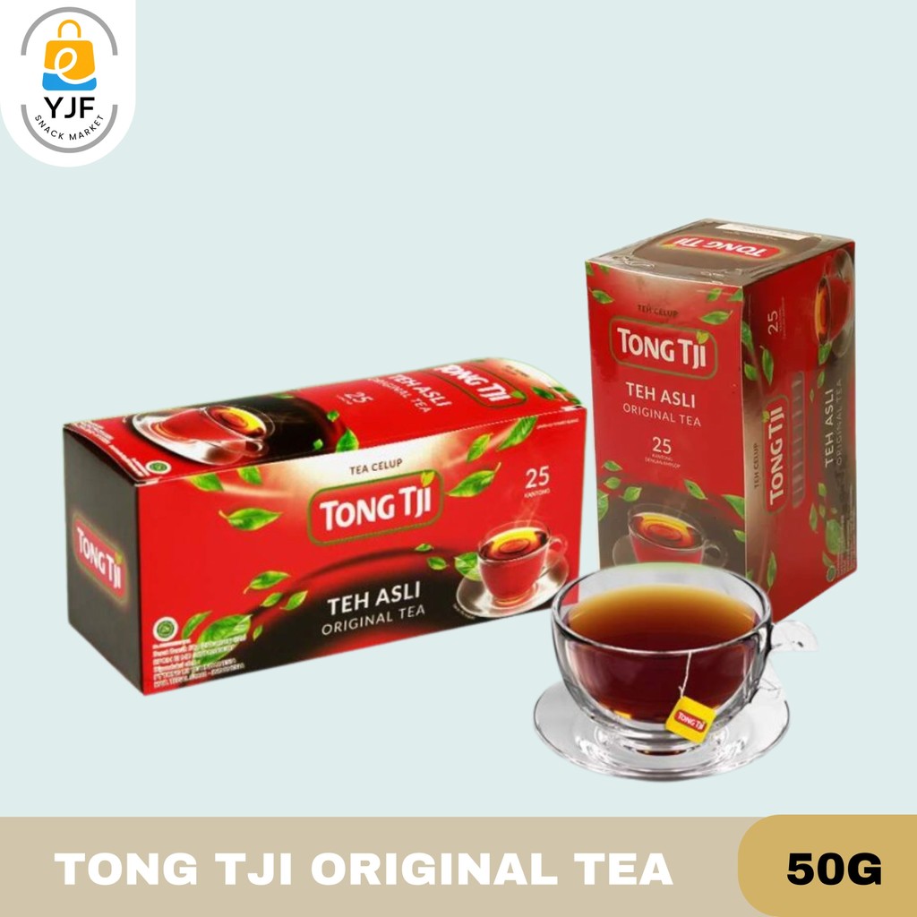 

Tong Tji Original Tea / Teh Asli / Teh Celup 50g Isi 25 Bag