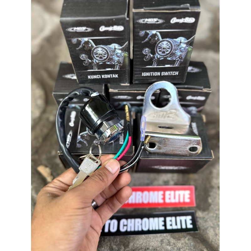 SET Kunci Kontak Honda CB 100 125 CG GL 100 Model Tangkai Original Ori Import Mos