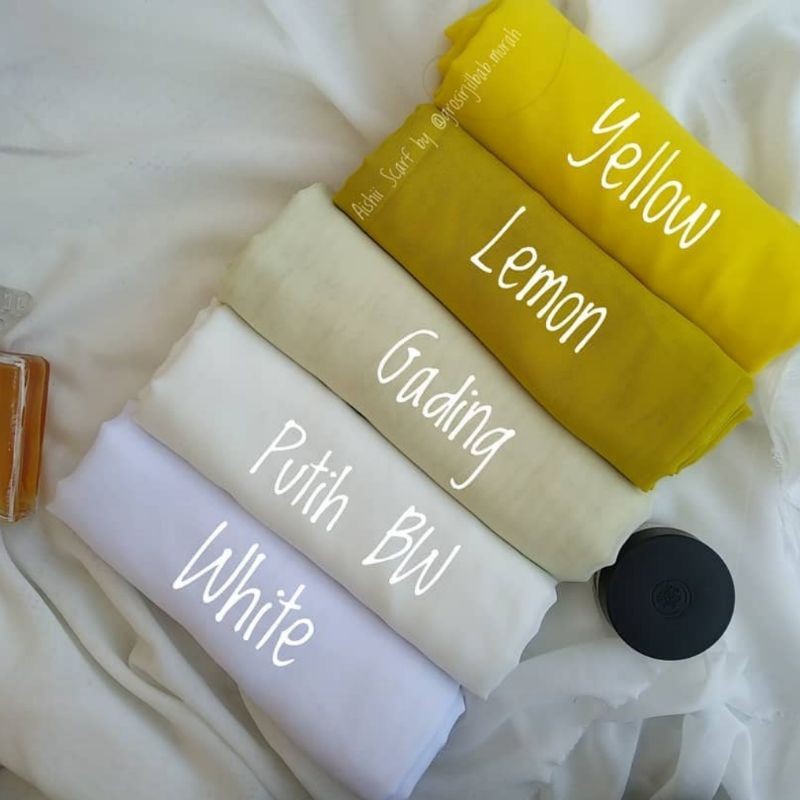 Plain Square Polycotton Original 1,15 x 1,15  Hijab Segi Empat Hijab Polycotton Premium | Jilbab Seg