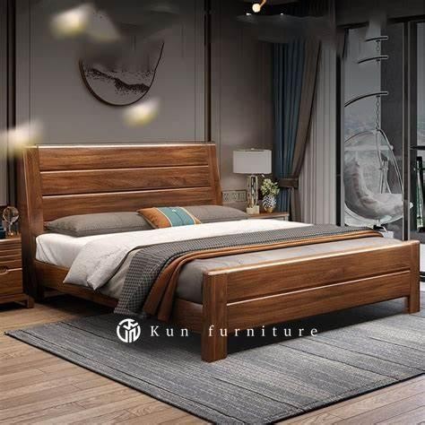 Dipan Tempat Tidur Minimalis Kayu Jati Solid – Ranjang 120x200