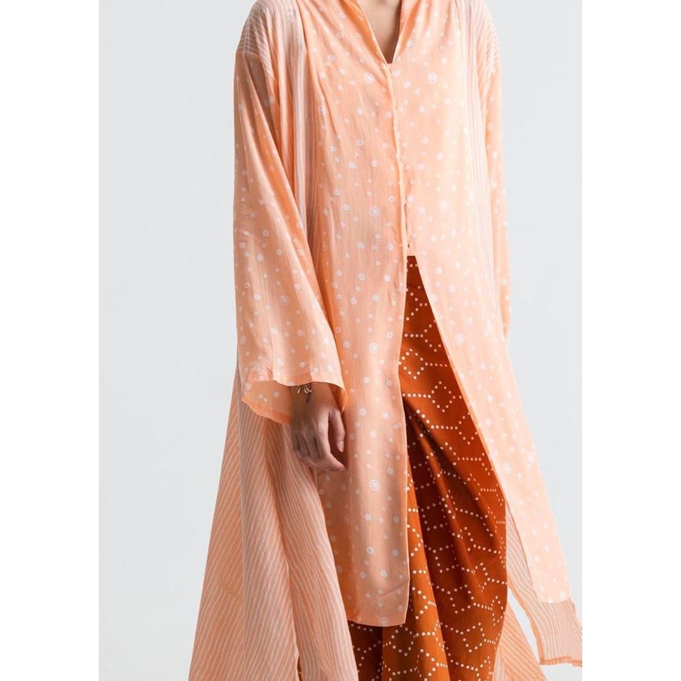 

Kebaya Puan Lapis Onde - Salmon