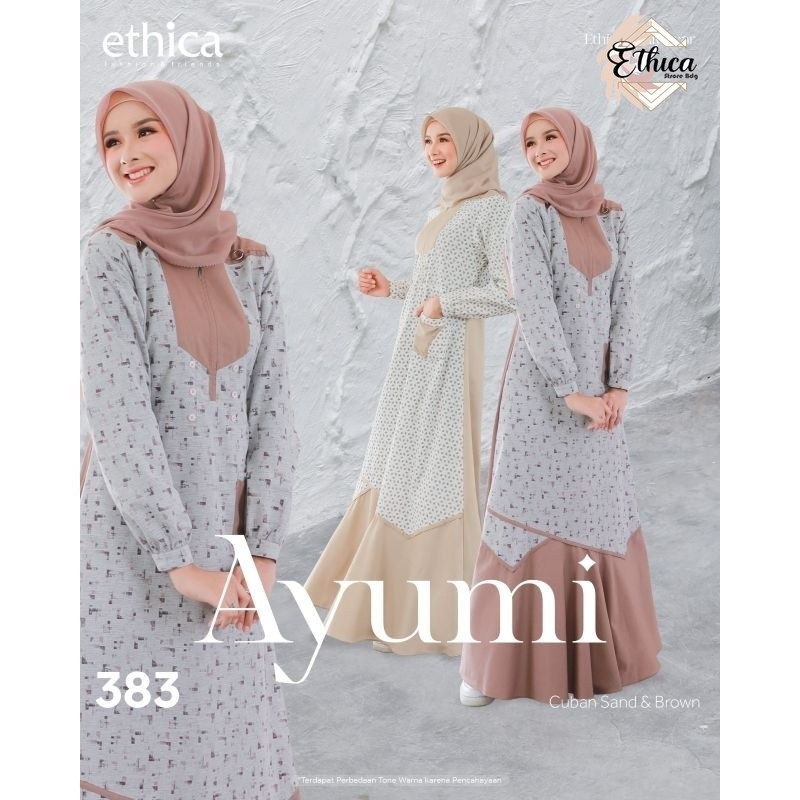Ayumi 383 Ethica/ Gamis Ethica Ayumi/Ayumi Dress