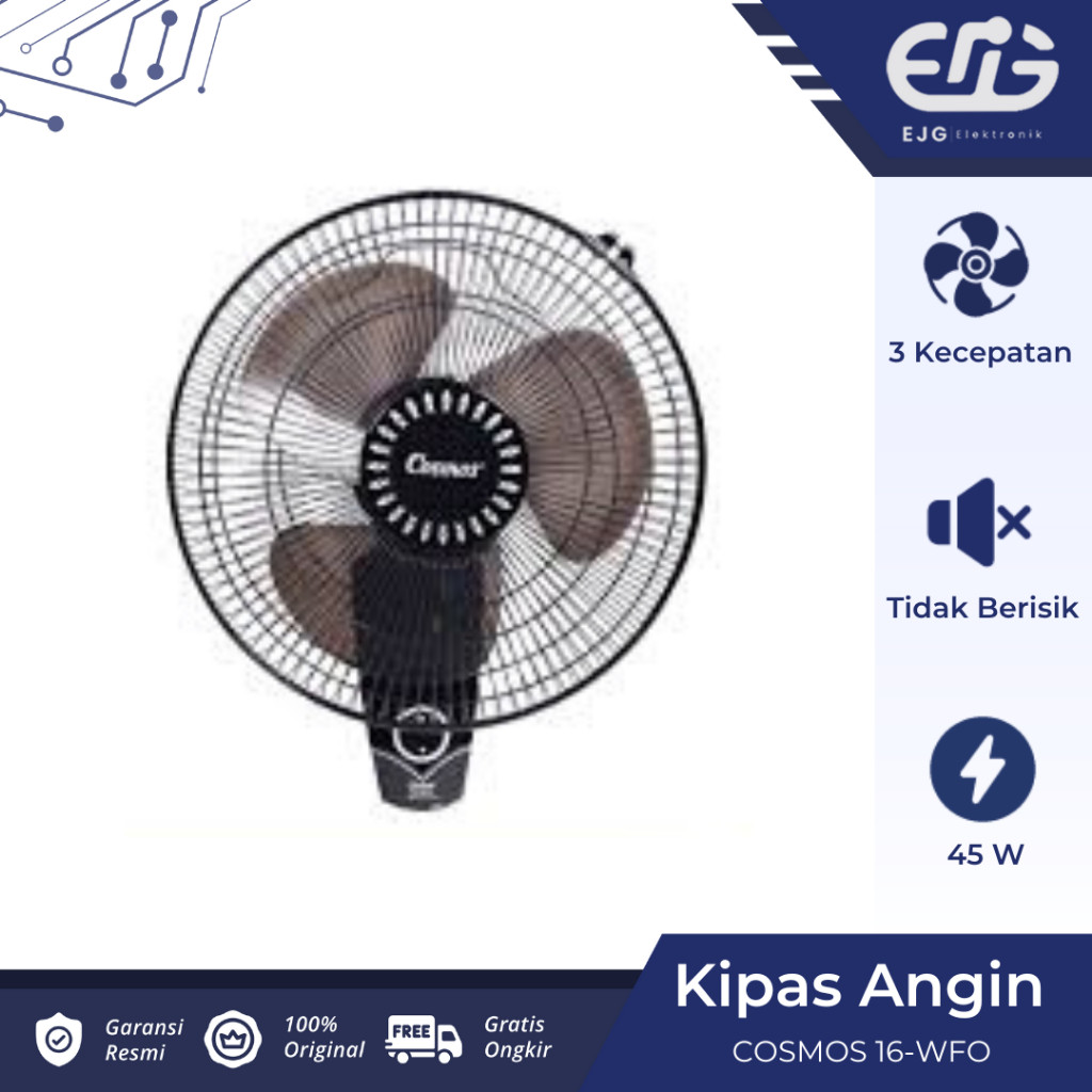 Kipas Angin Dinding Cosmos 16Inch Wall Fan Cosmos 16-WFO 16 WFO 16WFO