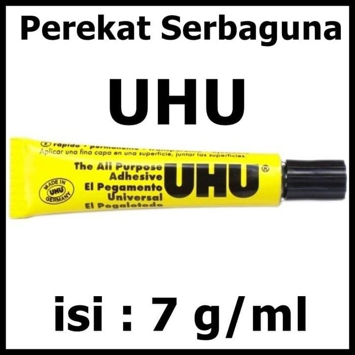 

Lem Perekat Serbaguna UHU isi 7ml ukuran kecil