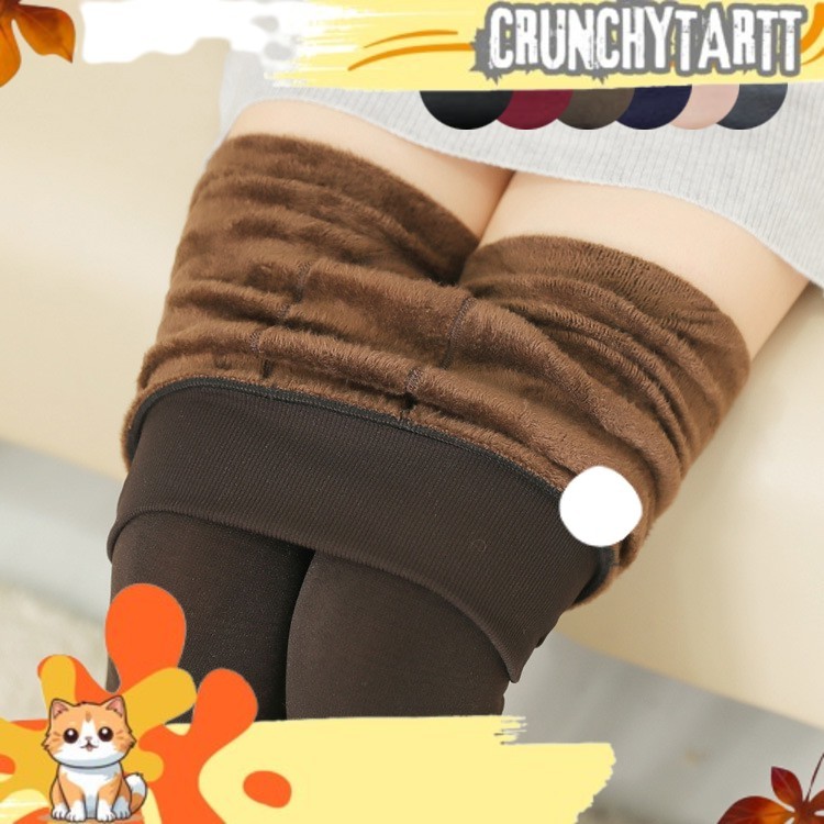 TREND THLE celana musim dingin thermal legging winter pants tebal import bulu E.COS