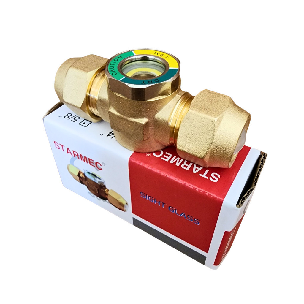

Sight Glass 5/8" - Moisture Indicator 5/8" x 5/8" Flare Starmec