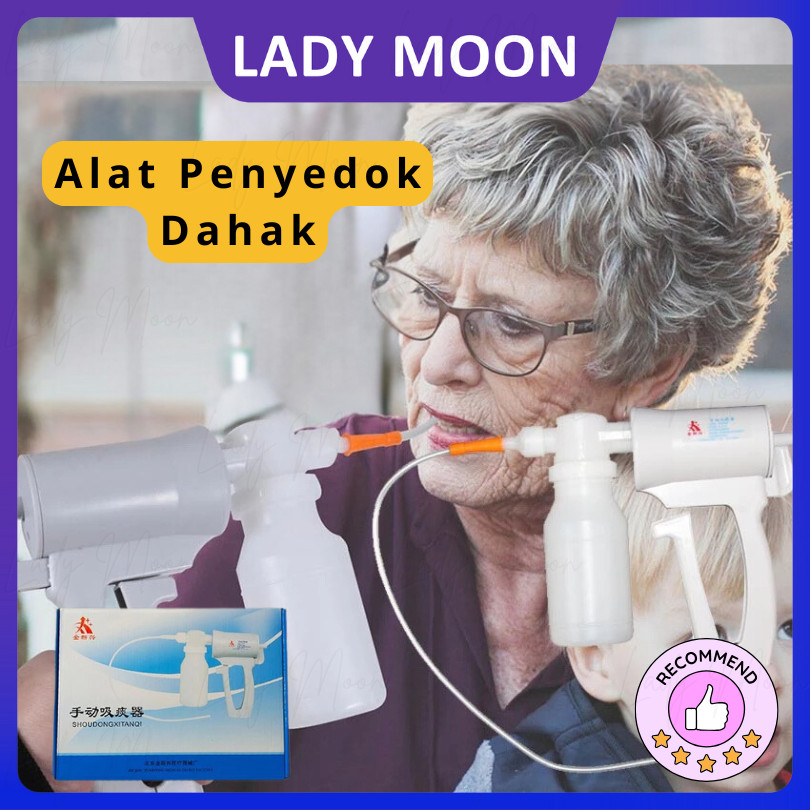 Lady Moon⭐GARANSI 1 TAHUN⭐ Suction pump manual hand alat suction penyedot dahak suction pump portabl