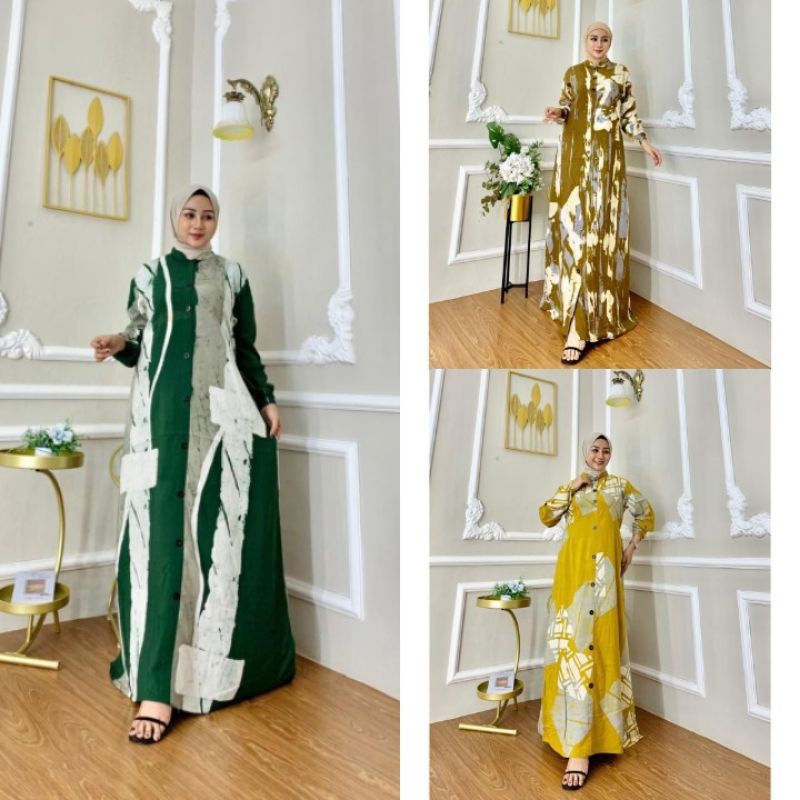 TERLARIS GAMISRAYON CANDIMEKAR LD130cm | GAMIS RAYON TWILL MALAMAN PREMIUM Gamis twill rayon super -