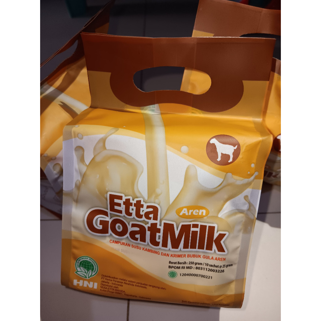 

Etta Goat Milk EGM Aren Hni - Isi 10 Sachet