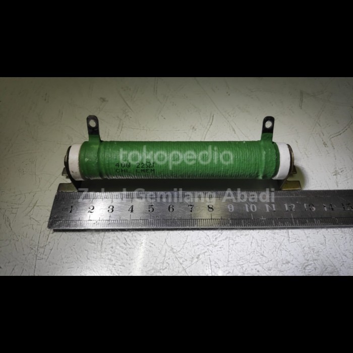 TJP99 GR40-22R (40 Watt, 22 ohm), RESISTOR WIREWOUND / TAHANAN GESEK
