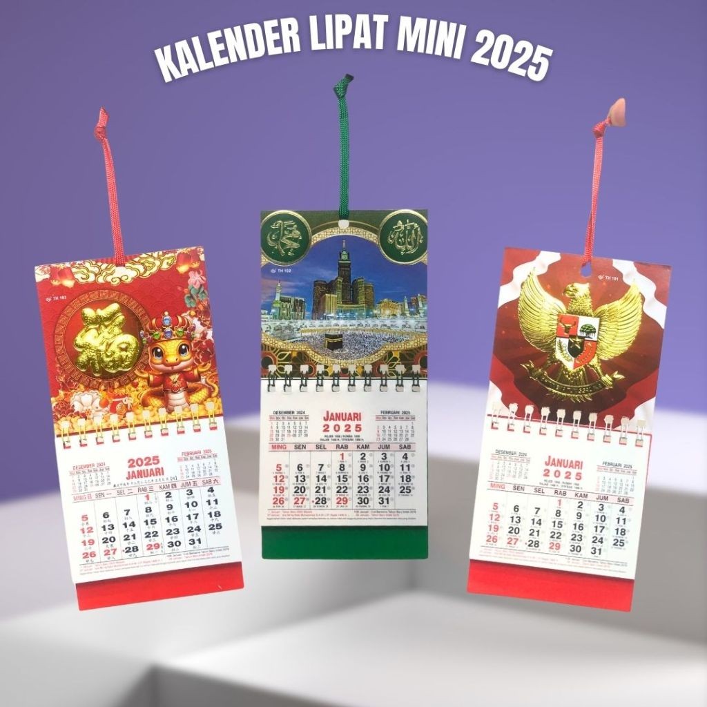 

Kalender Meja Mini Fook Calender Mini Fook Kalender Bulanan Mini China Islam & Indonesia - SATUAN