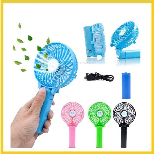 

Handy Mini Fan Rechargeable Portable Kipas Lipat Mini + Free Baterai dan Kabel Data - YASMINE SHOP21