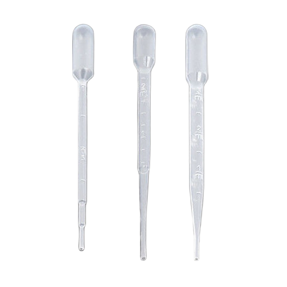 

50pcs Graduated Pipettes Dropper Makeup Tools Disposable Sterile Transfer Pipettes Clear Eye Dropper Experiment Supplies for Lab