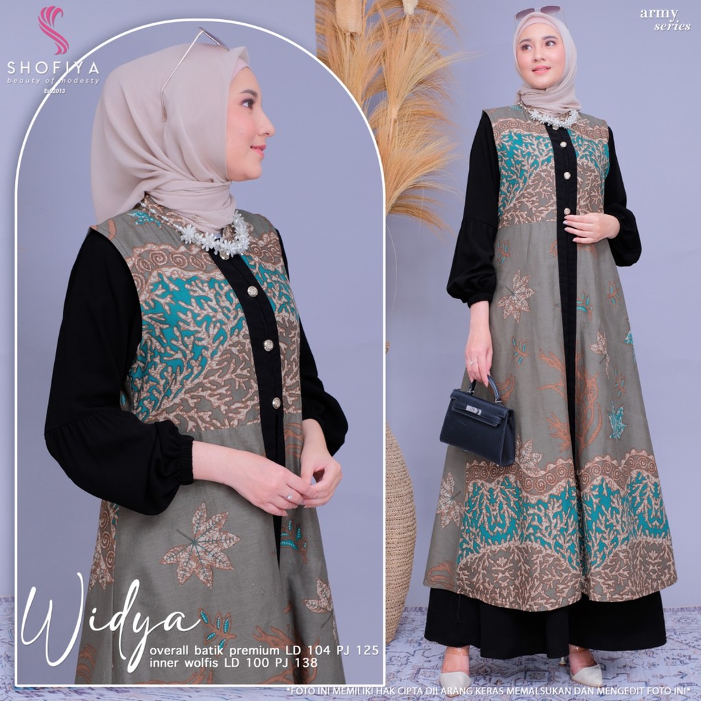 Dress jumbo Widya/Gamis syari jumbo/Dress pesta kondangan/baju muslim wanita terkini/Gamis jumbo LD 