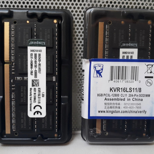 Memory RAM Laptop Kingston DDR3 8GB RAM Kingston DDR3 DDR3L 8GB SODIMM 8gb PC 12800