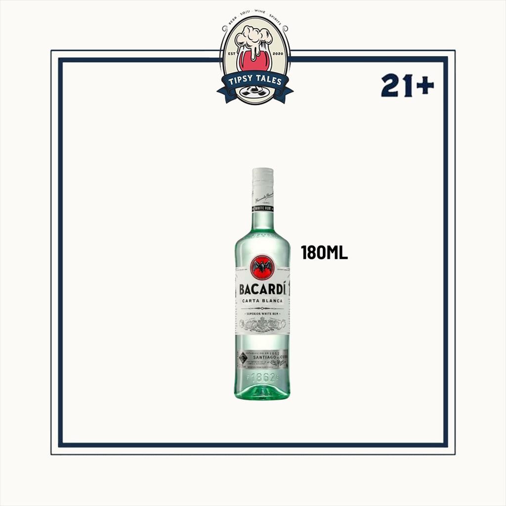 

Bacardi White Rum 180ml