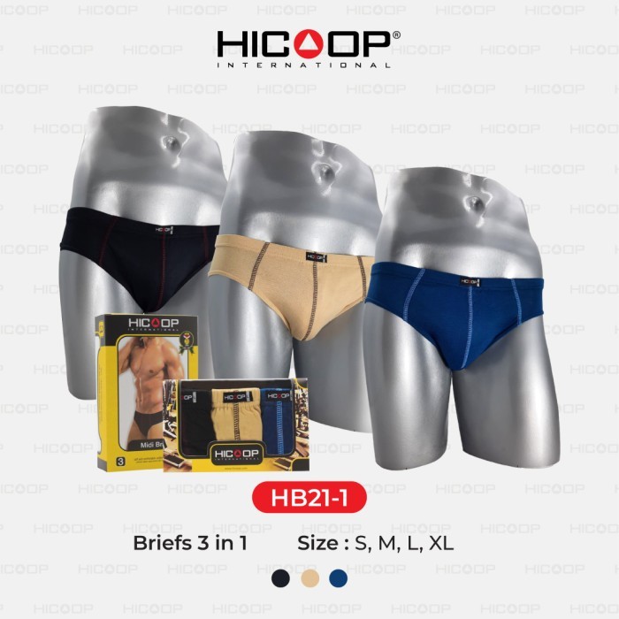 BEST SELLER Celana dalam pria dewasa Hicoop men HB 21 - XL