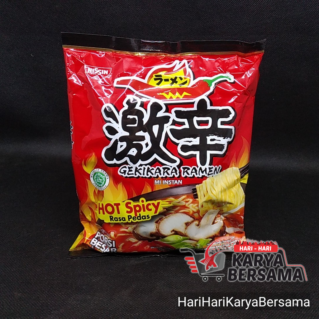 

MIE INSTAN NISSIN GEKIKARA RAMEN HOT SPICY 109GR