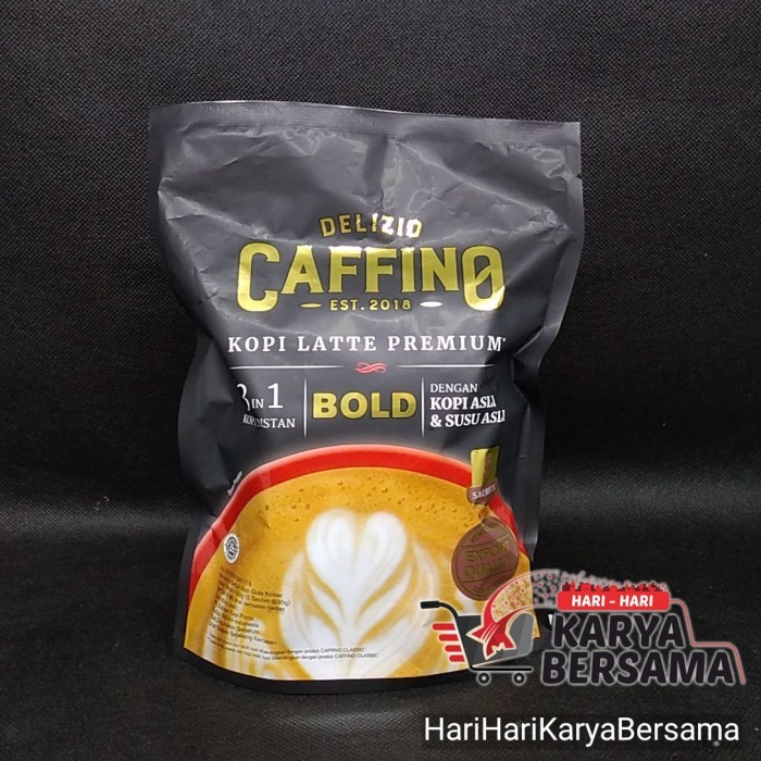 

DELIZIO CAFFINO KOPI LATTE PREMIUM BOLD BAG 5'S X 20GR