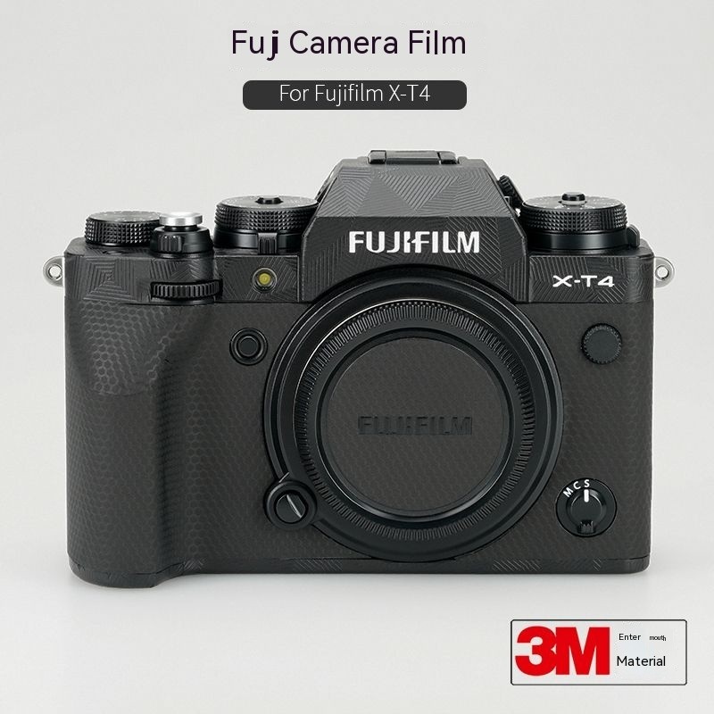 For Fujifilm X-T4 camera protective film XT4 Fujifilm sticker with silver print skin 3