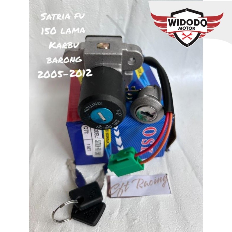 kunci kontak satria fu 150, kunci kontak assy suzuki satria fu 150 lama karbu